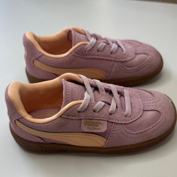 Puma Kids Mauve Sneakers - Picture 3 of 5